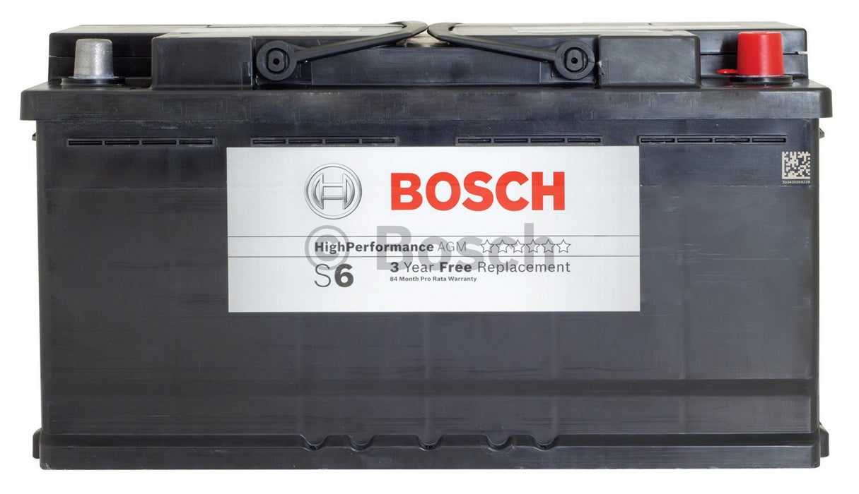 Vehicle Battery for Aston Martin V8 Vantage 2017 2016 2015 2014 2013 2012 2011 2010 2009 2008 2007 2006 - Bosch S6588B