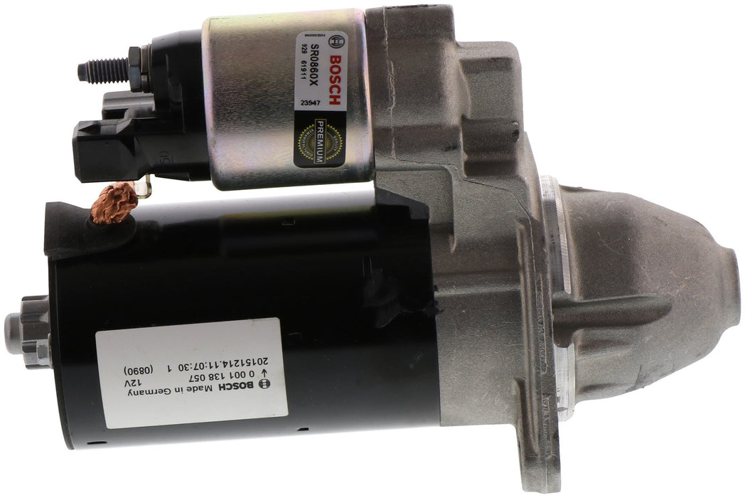 Starter Motor for BMW 228i 2.0L L4 Convertible Manual Transmission 2016 2015 2014 P-2345776