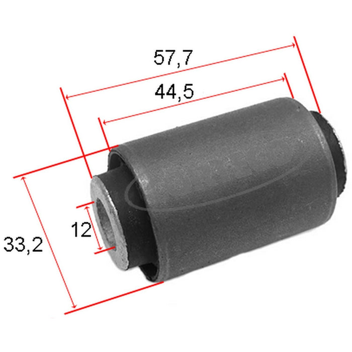 Inner Suspension Control Arm Bushing for Mercedes-Benz CLK55 AMG 5.5L V8 RWD Coupe 2002 2001 P-2372985