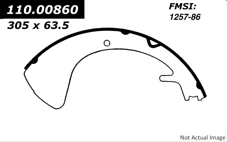 Front OR Rear Drum Brake Shoe for DeSoto Adventurer 1961 1960 1959 P-2395447