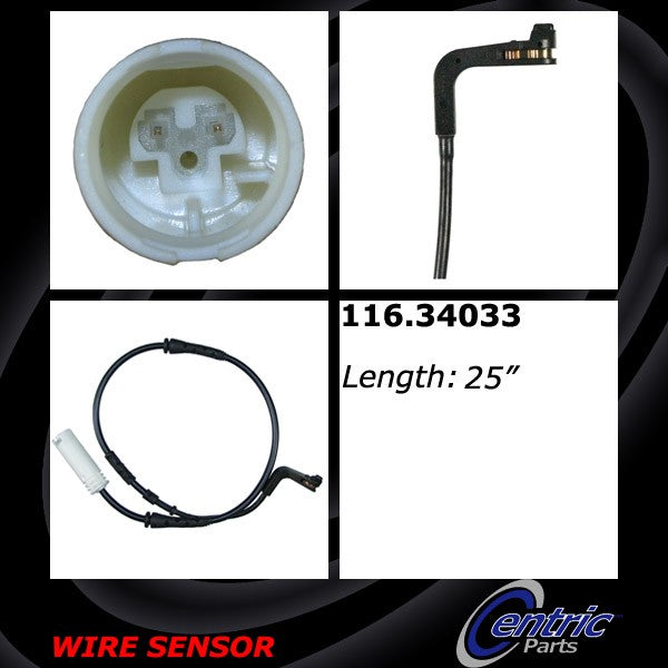 Front Disc Brake Pad Wear Sensor for BMW 330i 2006 P-2400035