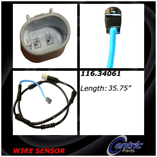 Rear Disc Brake Pad Wear Sensor for BMW 535i 2013 2012 2011 P-2400152