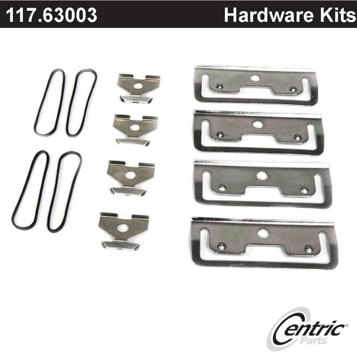Front Disc Brake Hardware Kit for Plymouth PB150 1983 1982 1981 - Centric 117.63003