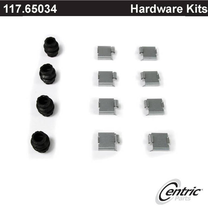 Front Disc Brake Hardware Kit for Ford E-250 2014 2013 2012 2011 2010 2009 2008 - Centric 117.65034