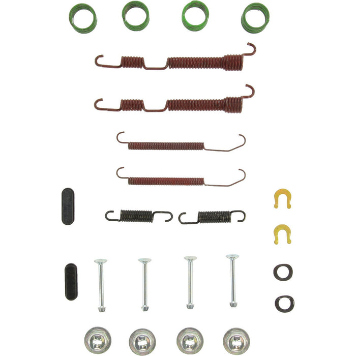 Rear Drum Brake Hardware Kit for Plymouth Colt 2-Door 1995 1994 1993 1992 1991 P-2406204