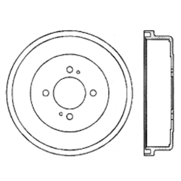 Rear Brake Drum for Nissan 810 1981 1980 1979 1978 1977 P-2418247