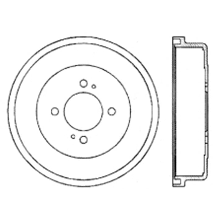 Rear Brake Drum for Nissan 810 1981 1980 1979 1978 1977 P-2418247