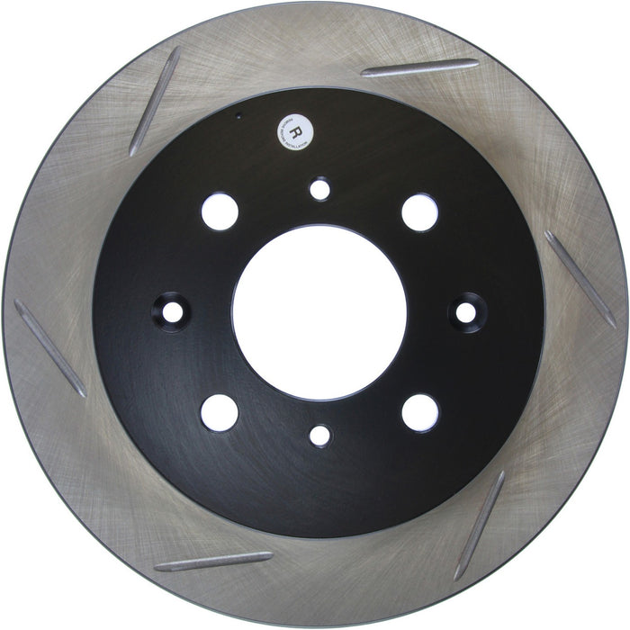 Rear Right/Passenger Side Disc Brake Rotor for Honda Accord 1989 - Stoptech 126.40017SR