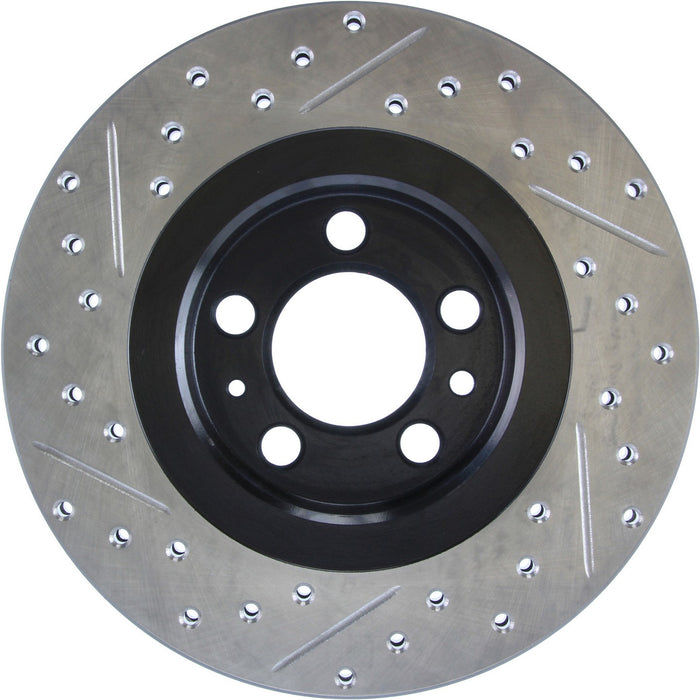 Front Left/Driver Side Disc Brake Rotor for Seat Cordoba 2009 2008 2007 2006 2005 2004 2003 2002 2001 - Stoptech 127.33054L