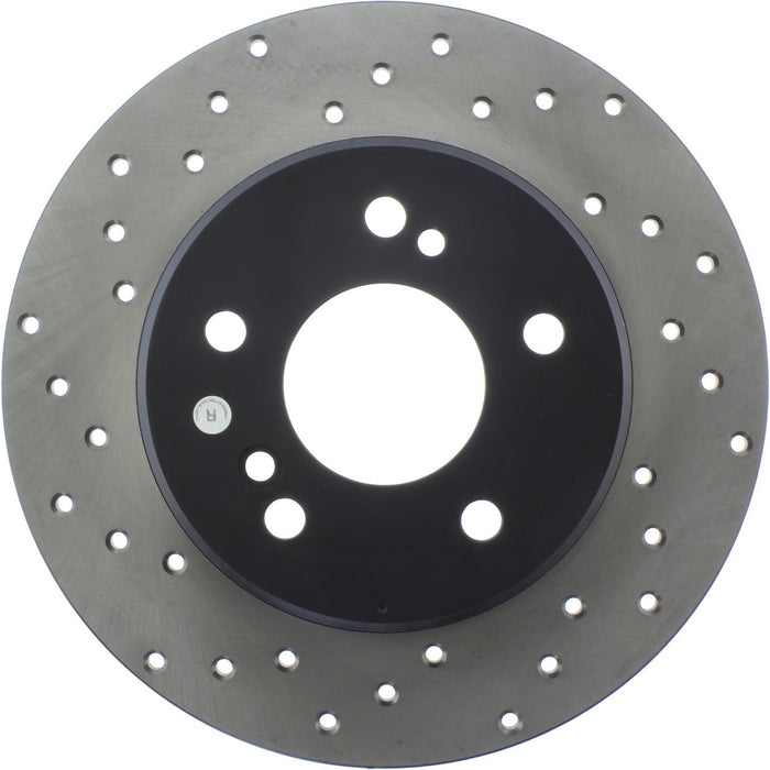 Rear Right/Passenger Side Disc Brake Rotor for Mercedes-Benz SLK300 2011 2010 2009 P-2430683