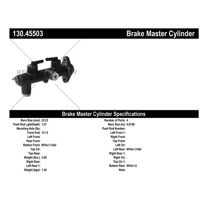 Brake Master Cylinder for Mazda B2000 1980 1979 P-2433106