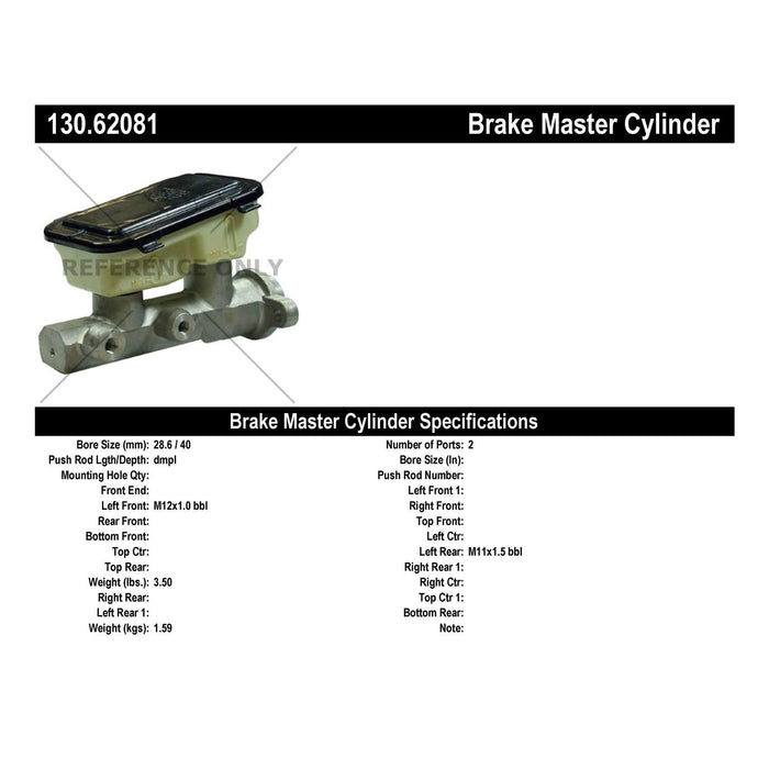 Brake Master Cylinder for Buick Roadmaster 1996 1995 1994 1993 1992 1991 P-2434427