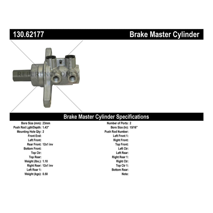 Brake Master Cylinder for Chevrolet Trax 2021 2020 2019 2018 2017 2016 2015 2014 2013 P-2434669