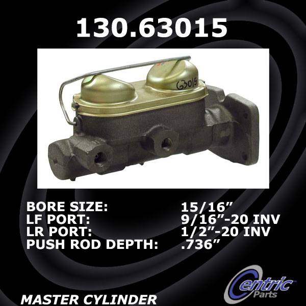 Brake Master Cylinder for Dodge Dart 1973 1972 1971 P-2434877