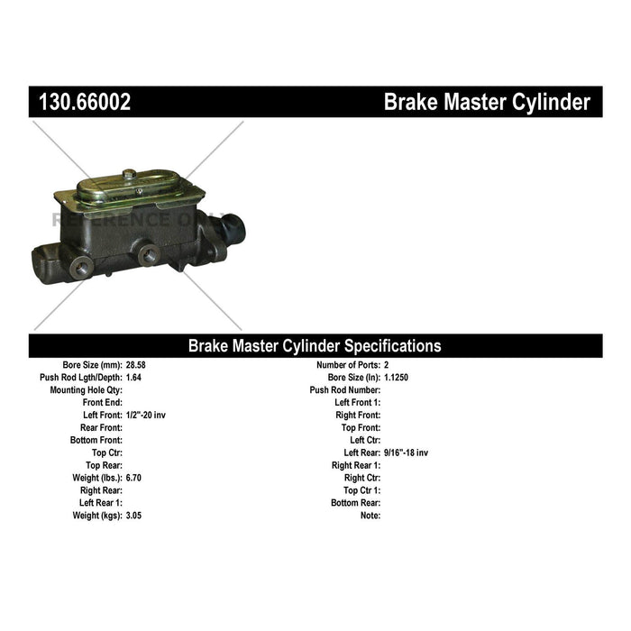 Brake Master Cylinder for Chevrolet P30 Van 1970 1969 1968 P-2435436