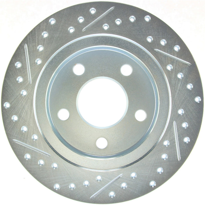 Rear Left/Driver Side Disc Brake Rotor for Oldsmobile Toronado 1992 - Stoptech 227.62045L