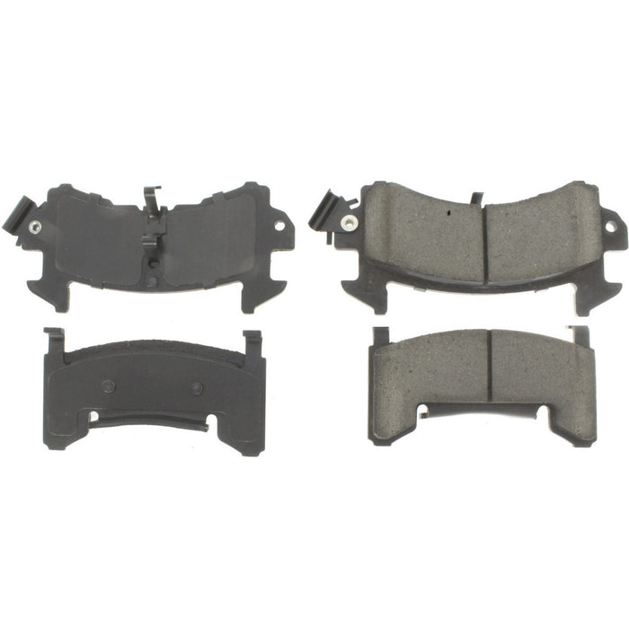 Front Disc Brake Pad Set for GMC Sonoma RWD 2003 2002 2001 2000 1999 1998 1997 1996 1995 1994 1993 1992 1991 - Centric 301.01540
