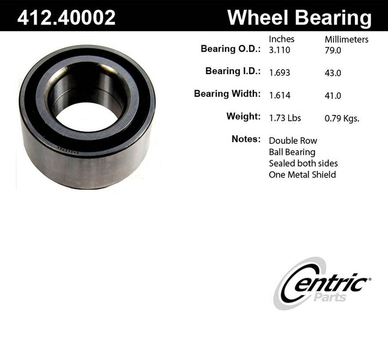 Front Wheel Bearing for Acura EL 2005 2004 2003 2002 2001 2000 1999 1998 1997 P-1211559