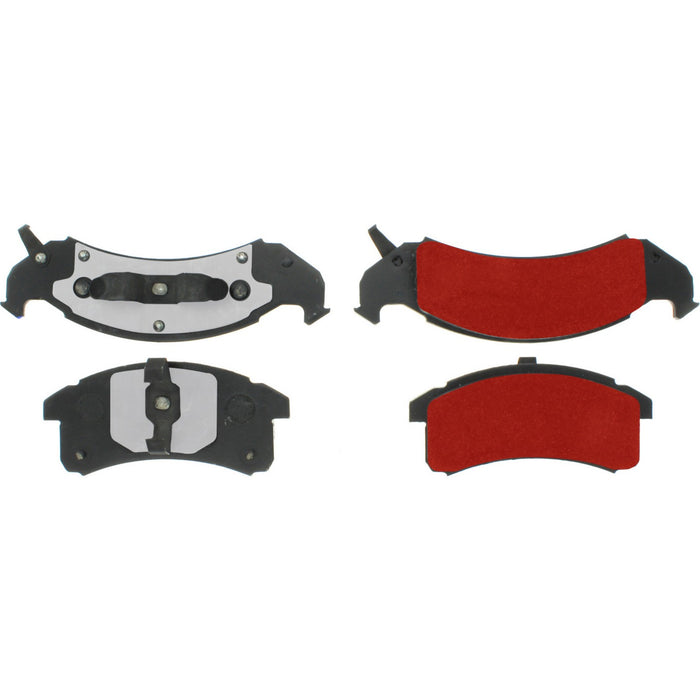 Front Disc Brake Pad Set for Cadillac Commercial Chassis FWD 1992 1991 - Centric 500.05050