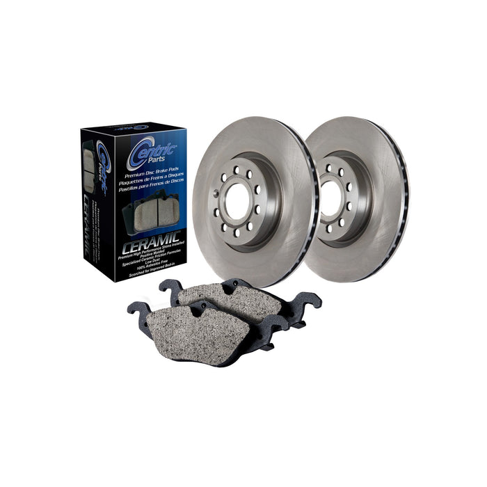 Front and Rear Disc Brake Kit for Mercedes-Benz ML320 2003 2002 2001 2000 1999 1998 - Centric 905.35157
