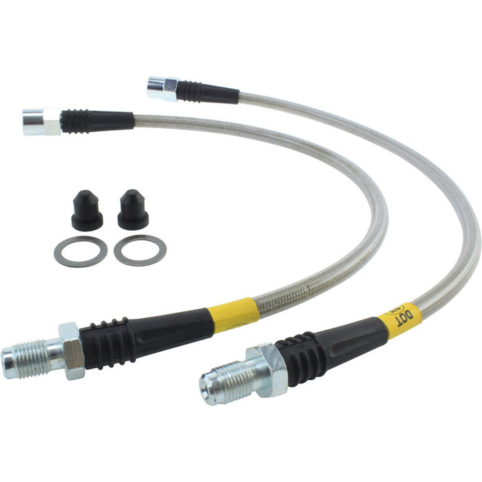 Front Brake Hydraulic Hose for Mercedes-Benz 420SEL 1991 1990 1989 1988 1987 1986 - Stoptech 950.35005