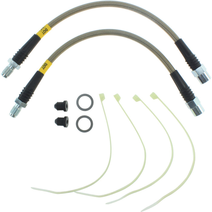 Rear Brake Hydraulic Hose for Mercedes-Benz 350SD 1991 - Stoptech 950.35500