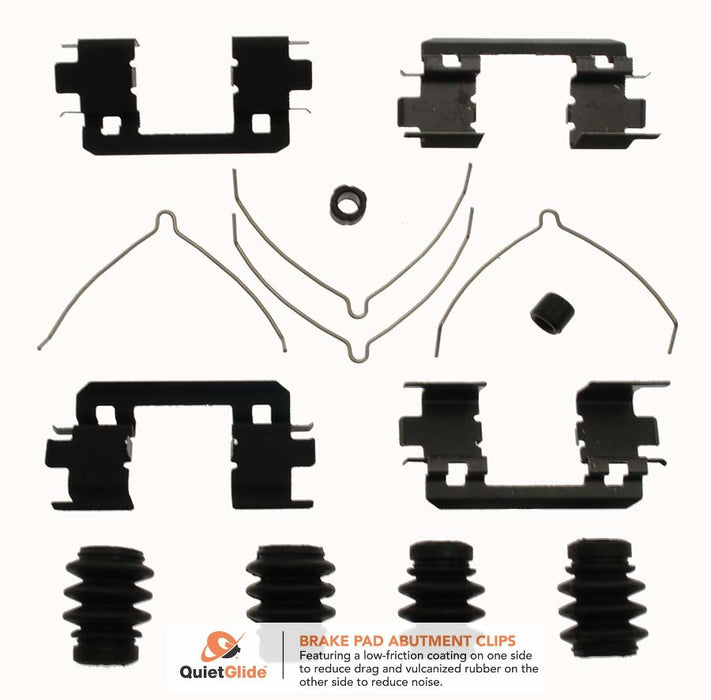 Front Disc Brake Hardware Kit for Honda Fit 2011 2010 2009 - Carlson 13557Q