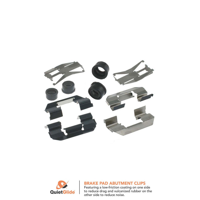 Front Disc Brake Hardware Kit for Chevrolet Malibu 2005 2004 2003 2002 2001 2000 1999 1998 1997 - Carlson H5631Q