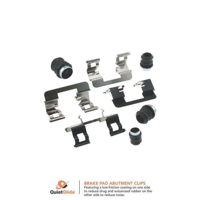 Front Disc Brake Hardware Kit for Cadillac Escalade 2010 2009 2008 2007 - Carlson H5784Q