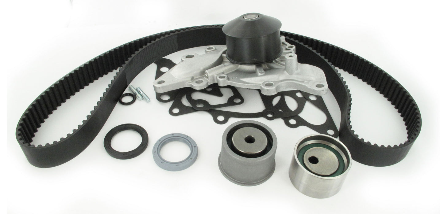 Engine Timing Belt Kit with Water Pump for Chrysler Cirrus 2.5L V6 2000 1999 1998 1997 1996 1995 P-1302741