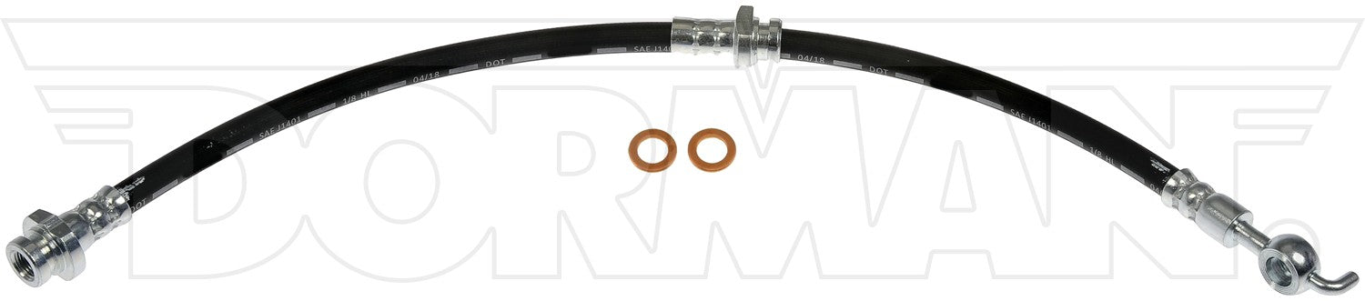 Front Left/Driver Side OR Front Right/Passenger Side Brake Hydraulic Hose for Isuzu VehiCROSS 2001 2000 1999 P-1427137