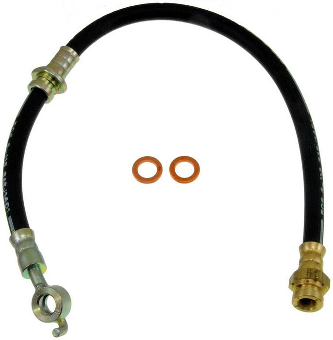 Front Left/Driver Side OR Front Right/Passenger Side Brake Hydraulic Hose for Isuzu Impulse 1989 1988 1987 1986 1985 P-1423517