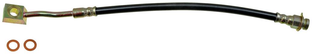 Front Left/Driver Side OR Front Right/Passenger Side Brake Hydraulic Hose for Plymouth Scamp 1976 1975 1974 1973 P-1425035