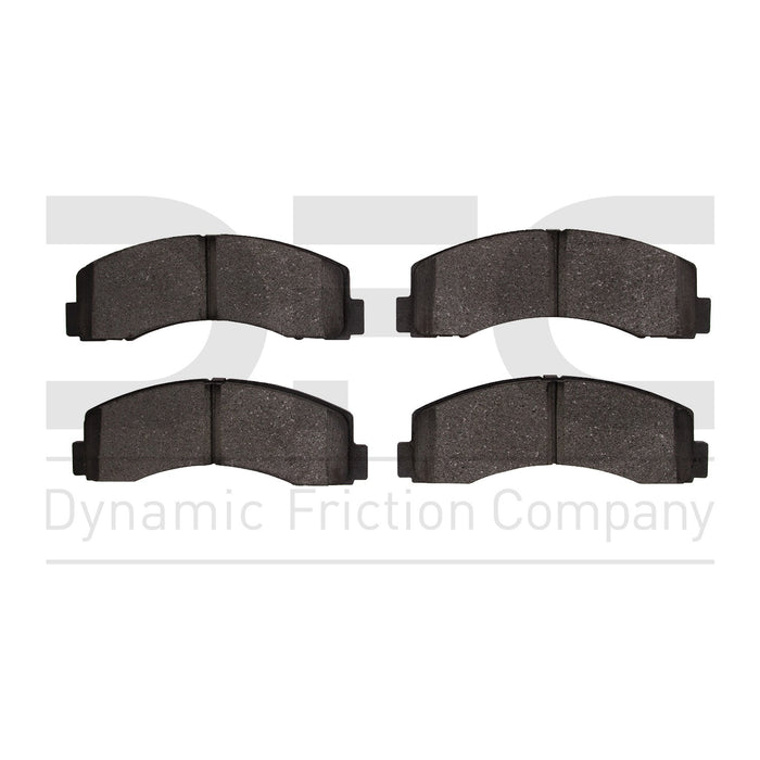 Front Disc Brake Pad Set for Ford Expedition 2021 2020 2019 2018 2017 2016 2015 2014 2013 2012 2011 2010 - Dynamite Friction 1310-2087-00