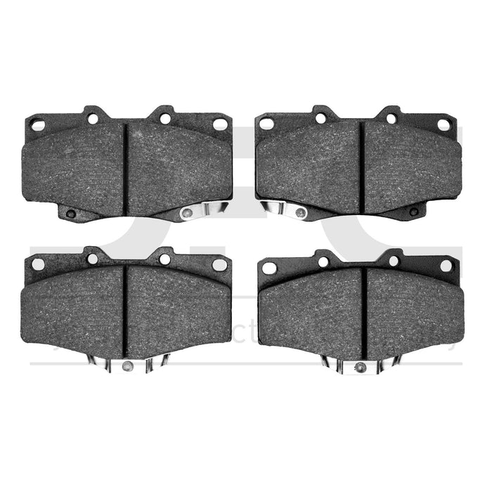 Front Disc Brake Pad Set for Toyota Tacoma 4WD 2004 2003 2002 2001 2000 1999 1998 1997 1996 1995 - Dynamite Friction 1311-0436-00
