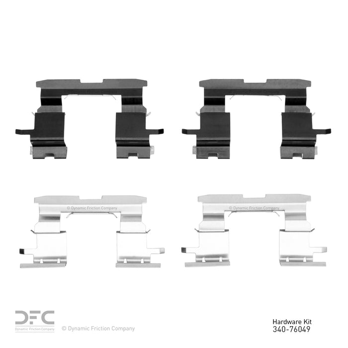 Front Disc Brake Hardware Kit for Toyota MR2 Spyder 2005 2004 2003 2002 2001 2000 P-262475