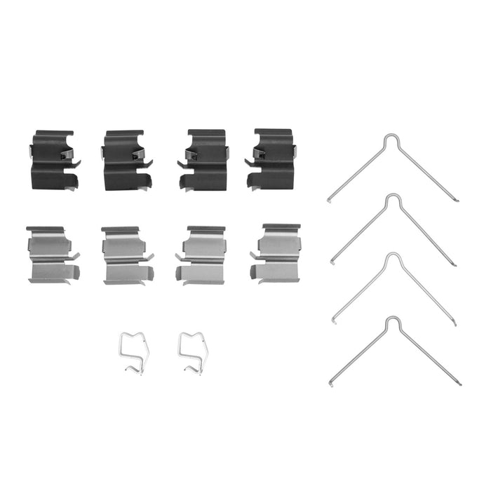 Front Disc Brake Hardware Kit for Mazda Miata 2002 2001 2000 1999 1998 1997 1996 1995 1994 1993 1992 1991 1990 - Dynamite Friction 340-80041