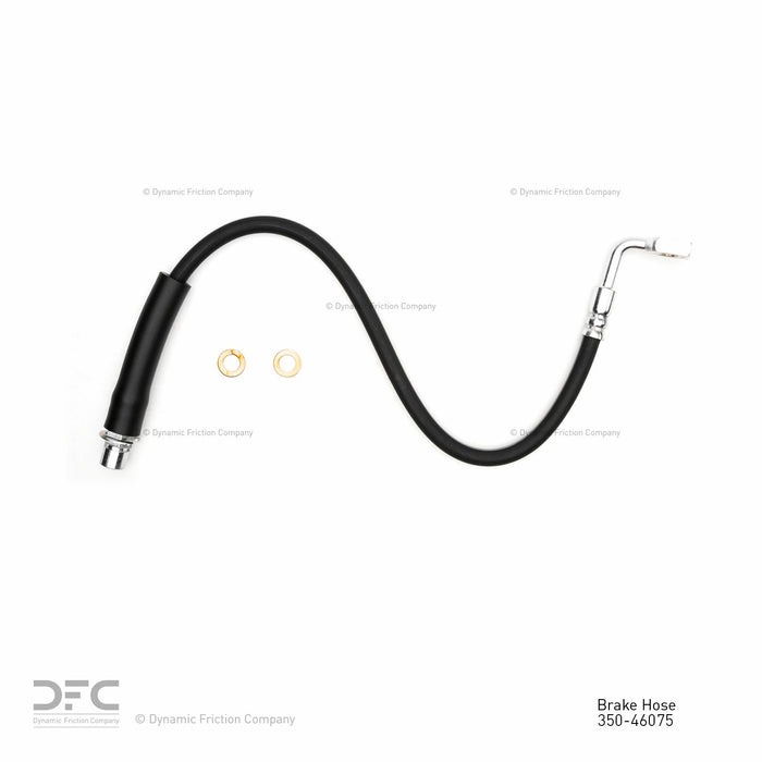 Rear Left/Driver Side Brake Hydraulic Hose for Cadillac SRX 2016 2015 2014 2013 2012 2011 2010 - Dynamite Friction 350-46075