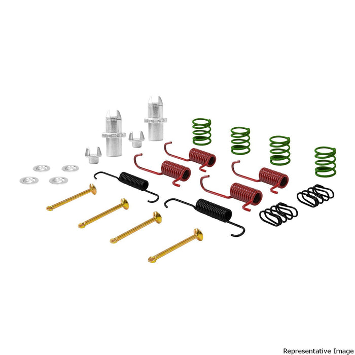 Rear Drum Brake Hardware Kit for Nissan Sentra 1999 1998 1997 1996 1995 1994 1993 1992 1991 - Dynamite Friction 370-67012