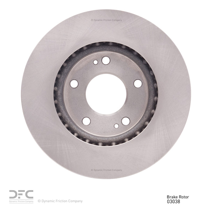 Front Disc Brake Rotor for Kia Seltos FWD S 2022 2021 - Dynamite Friction 600-03038