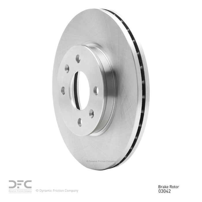 Front Disc Brake Rotor for Dodge Attitude 2015 2014 2013 - Dynamite Friction 600-03042
