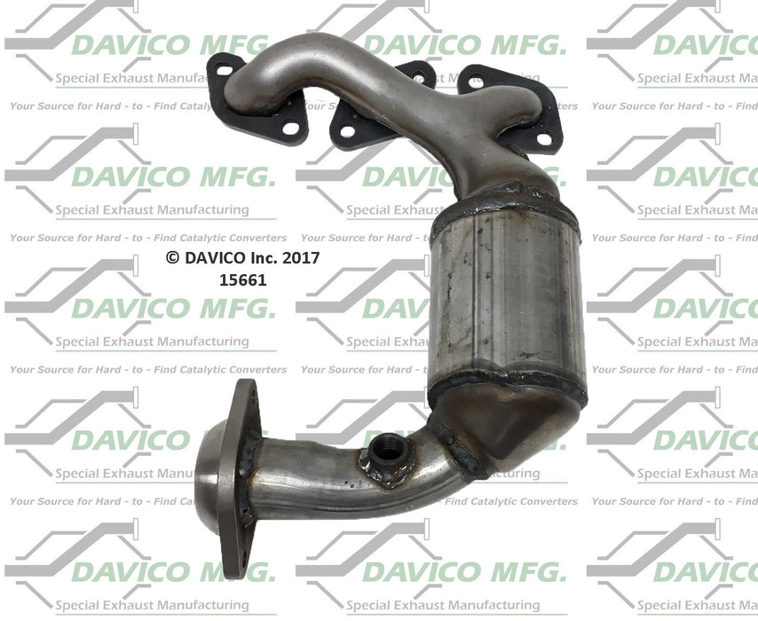 Front Left/Driver Side Catalytic Converter for Mercury Mariner 3.0L V6 2007 2006 2005 - Davico 15661