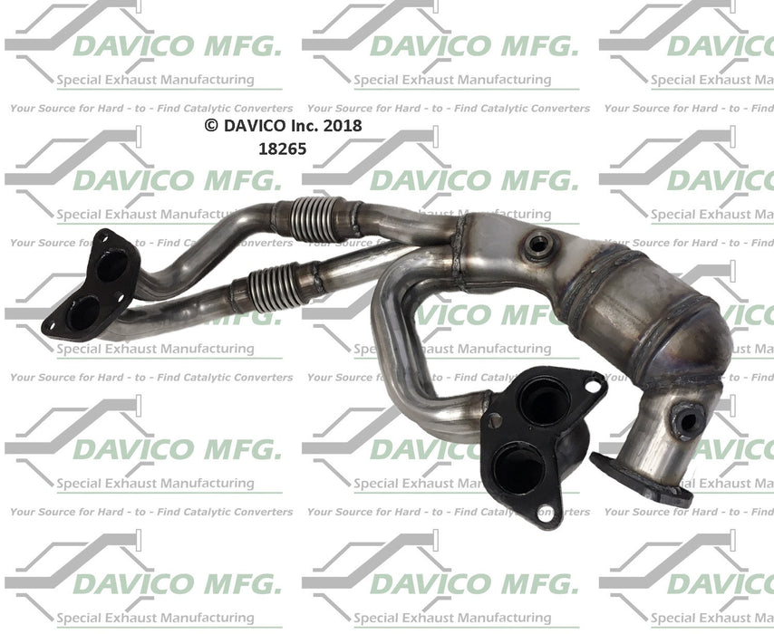 Front Catalytic Converter for Subaru Forester 2.5L H4 2010 2009 2008 2007 2006 P-326302