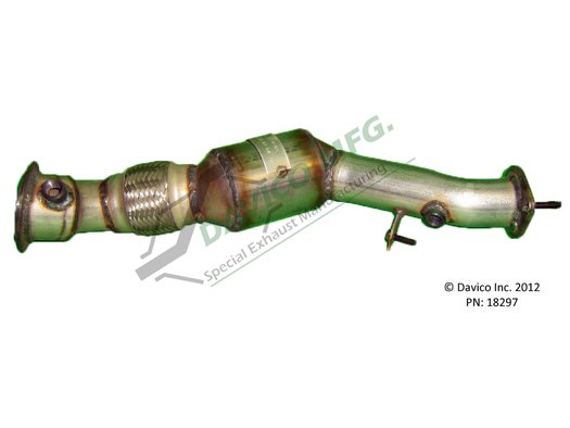 Front Catalytic Converter for BMW 535xi 3.0L L6 2008 P-326342