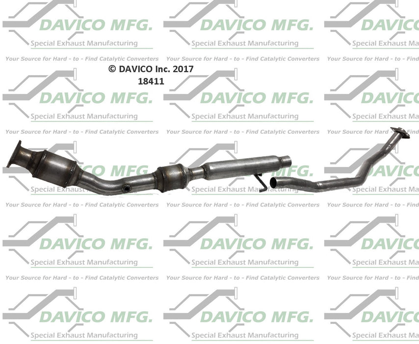 Center Catalytic Converter for Toyota Corolla 1.8L L4 2013 2012 2011 2010 2009 P-326424