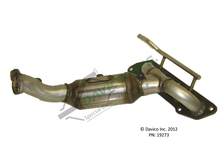 Front Catalytic Converter for Ford Fusion 2.3L L4 FWD Automatic Transmission 2009 2008 2007 P-326712