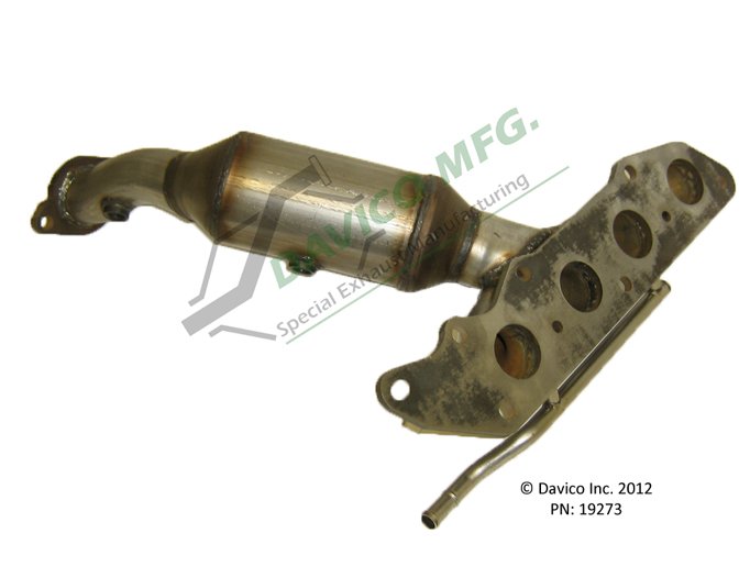 Front Catalytic Converter for Ford Fusion 2.3L L4 FWD Automatic Transmission 2009 2008 2007 P-326712