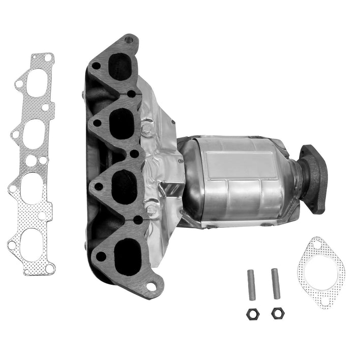 Front Catalytic Converter with Integrated Exhaust Manifold for Kia Soul 2.0L L4 2011 2010 - Eastern Convertors 40666
