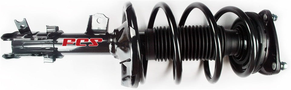 Front Right/Passenger Side Suspension Strut and Coil Spring Assembly for Kia Rio 1.6L L4 Automatic Transmission 2011 2010 2009 2008 2007 P-2449045