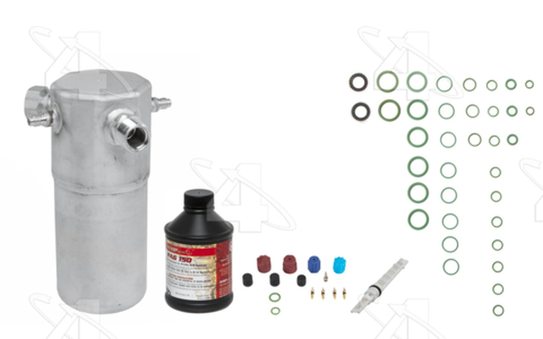 A/C Compressor Replacement Service Kit for GMC Safari 4.3L V6 28 VIN 1993 1992 1991 1990 P-2534035